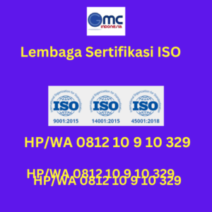 Lembaga Sertifikasi ISO Indonesia